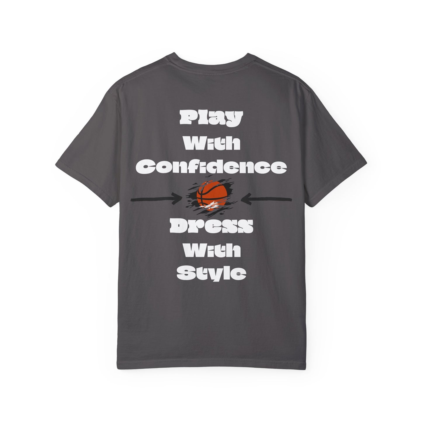 Unisex "Play with Confidence, Dress with Style" Garment-Dyed T-shirt