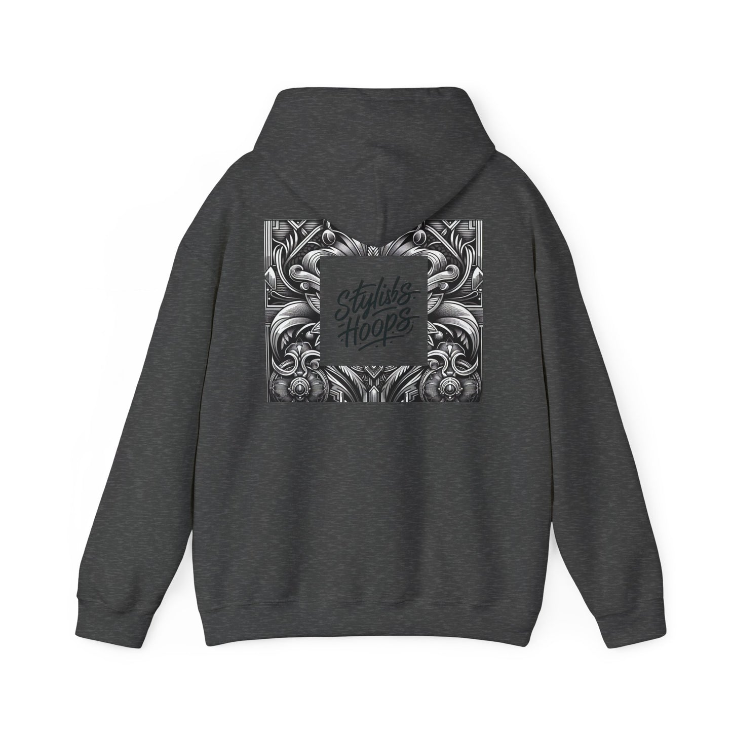 Unisex Heavy Blend™ "Stylish Hoops" Hooded Sweatshirt