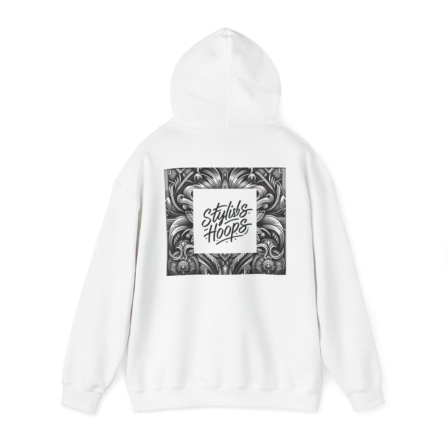 Unisex Heavy Blend™ "Stylish Hoops" Hooded Sweatshirt